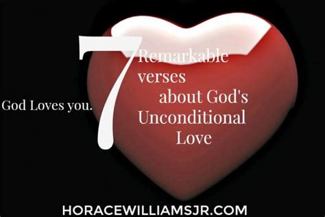 bible verse about god s unconditional love