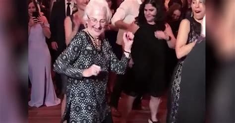 96 Year Old Granny Shows Off Moves On The Dance Floor Inspirational Videos