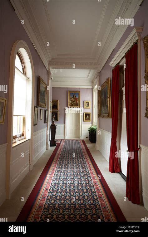 Coridoor Interior At Osborne House Former Home Of Queen Victoria East