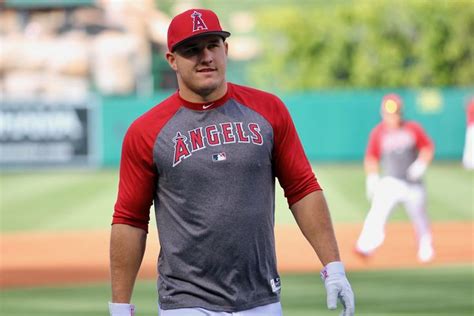 Mike Trout Mike Trout Baseball Boys Mens Tops
