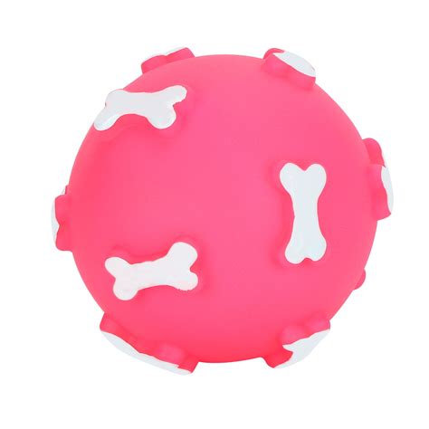 Vinyl NonPoisonous Outdoor Squeaky Vocal Ball Dog Clean Teething Chew