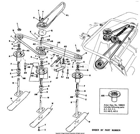 Simplicity 990457 Leaf Mulcher 48 Rotary Mower Parts Diagram For