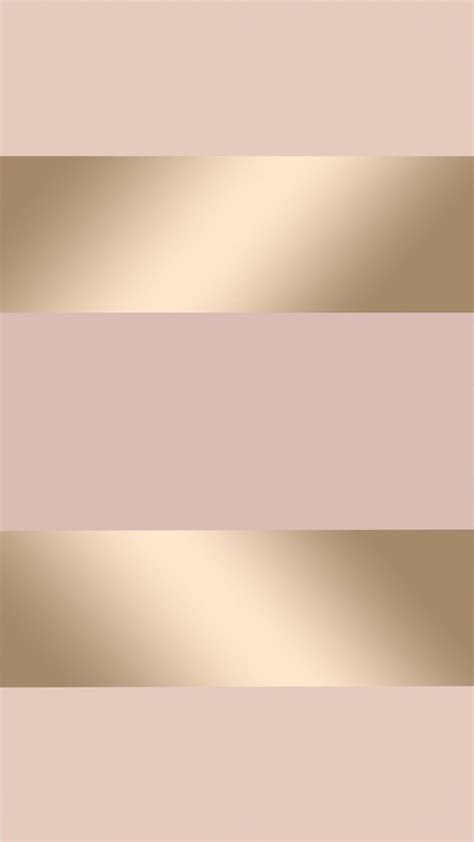 Pink And Gold Striped Wallpaper