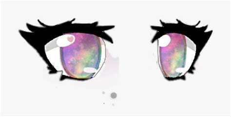 Rainbow Gacha Eyes Anime Gacha Life Eyes Base Free Transparent Clipart Clipartkey
