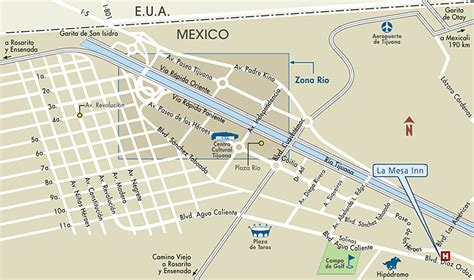 Mapa De Tijuana