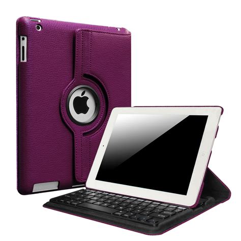 Fintie Ipad 4 Ipad 3 And Ipad 2 360 Degree Rotating Stand Case Cover