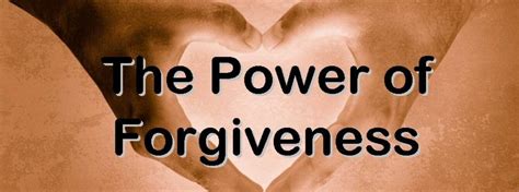 The Power Of Forgiveness All Ourcog News
