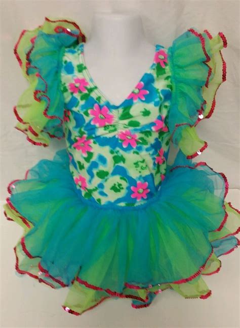A Wish Come True 2 Piece Multi Color Size 5 7 Dance Costume Free Shipping Awishcometrue With