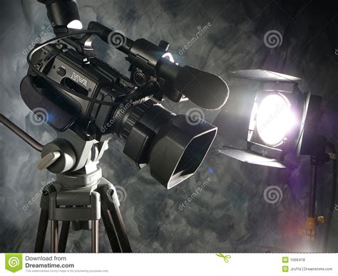 Lights Camera Action Stock Photo Image Of Production 1066418