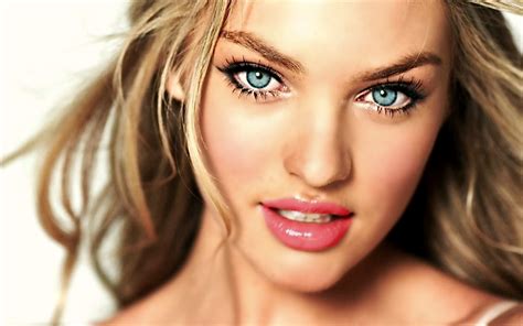 Candice Swanepoel Wallpaper With Blue Eyes Wide Screen Wallpaper