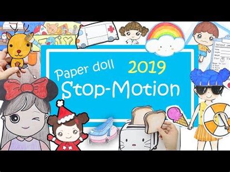 COMPILATION MY FAVORITE PAPER DOLLS STOP MOTION |NEW COMPILATION MY FAVO... | Paper dolls, Stop ...