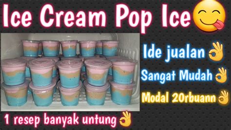 Cara Mudah Membuat Ice Cream Ide Jualan YouTube