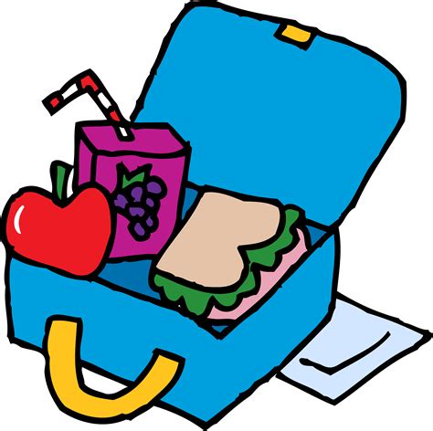 Lunchbox Coloring Book Packed Lunch Drawing Box Png Download 4352