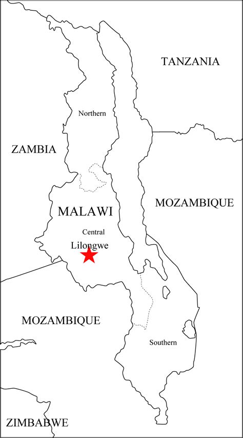 Malawi Landkarten Kostenlos Cliparts Kostenlos
