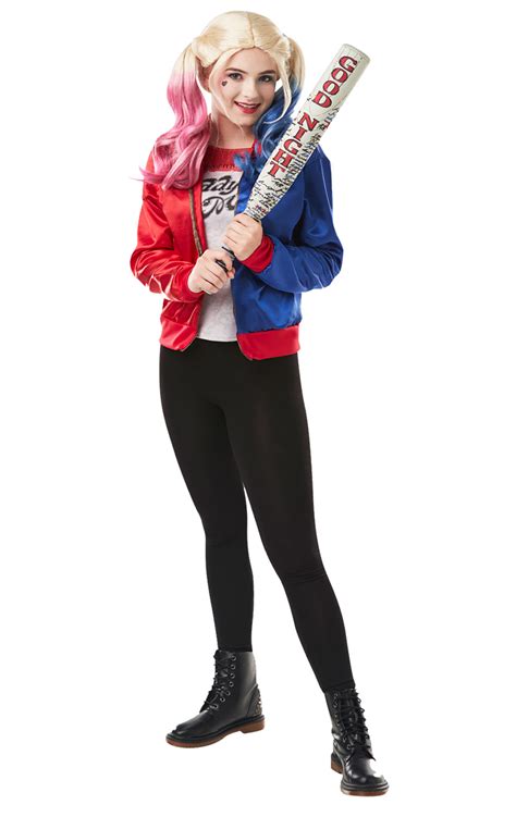 Girls Teen Harley Quinn Costume Uk