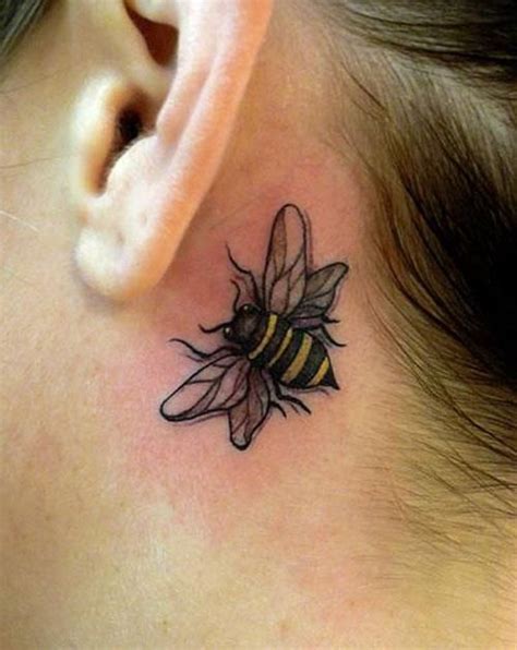 25 Fabulous Bumble Bee Tattoo Designs 11 Pelfind Bumble Bee