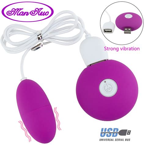 Buy Man Nuo Usb Charging Super Strong Vibration Egg Vibrators 10 Frequency Sex