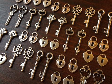 Lock And Key Skeleton Keys And Locks 20 X By Thejourneysend