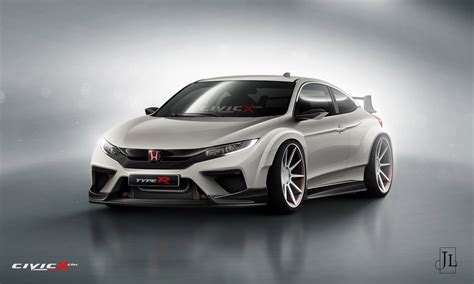 Gallery of 54 high resolution images and press release information. 2017 Honda Civic Coupe Rendered in Vanilla and Super-Hot ...
