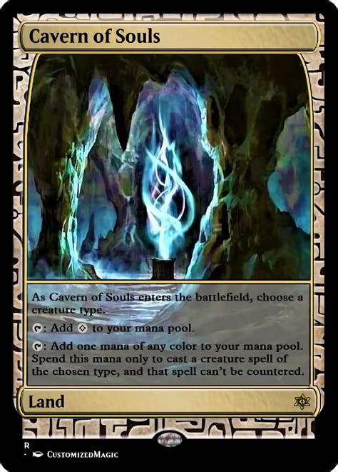 Gemstone Caverns Customizedmtg Magic The Gathering Proxy Cards