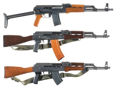 Three Ak 47 Style Semi Automatic Carbines Rock Island Auction