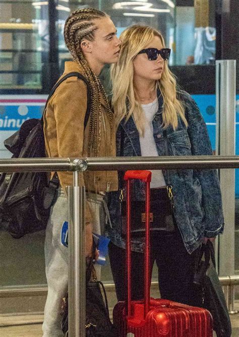 Ashley Benson And Cara Delevingne Spotted Kissing In London
