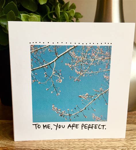 Maybe you would like to learn more about one of these? To Me You Are Perfect Love Card | Etsy | Paper anniversary ...