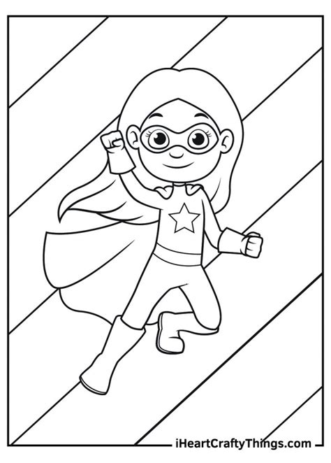 Superhero Coloring Pages Updated 2022