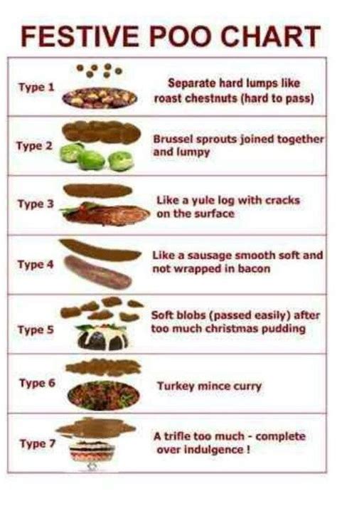 Festive Poo Chart Nutrition Recipes Roasted Chestnuts Brussel Sprouts