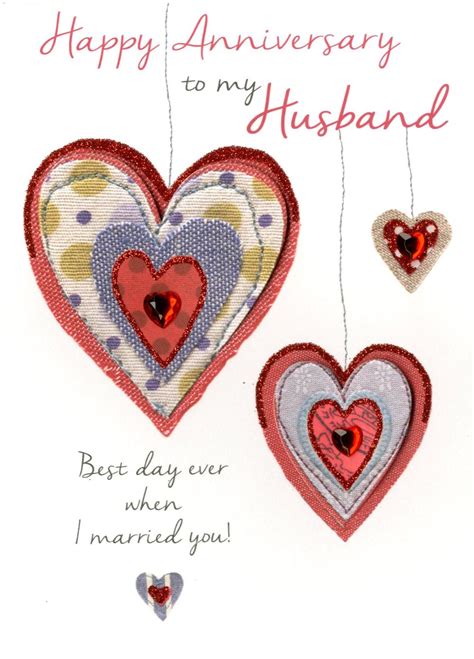 printable husband anniversary cards