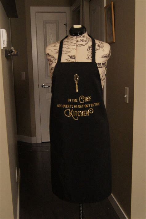 Aprons For Women Funny Apron For Women Im The Chef Get Over Etsy