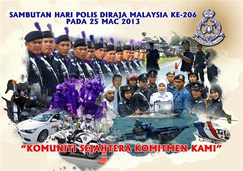 Selamat Hari Polis 210 Sambutan Hari Polis Ke 210 Pdrm Mahu Kerjasama