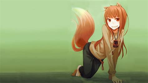 4 Holo Spice And Wolf Holo The Wise Wolf Hd Wallpaper Pxfuel