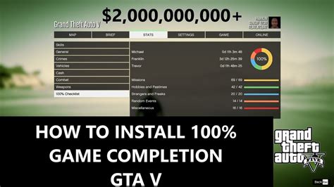 Gta V 100 Completion Mod And How To Install Game Miễn Phí