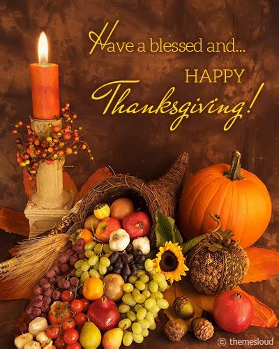 Blessed Thanksgiving Wish Free Happy Thanksgiving Ecards 9f5