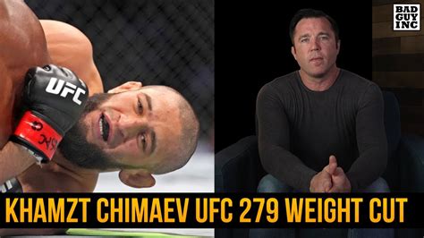 Khamzat Chimaevs Coach Details UFC 279 Failed Weight Cut YouTube
