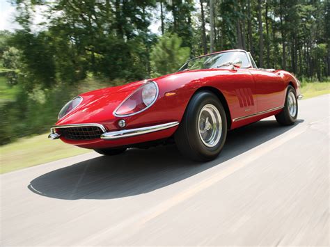 Rm Sothebys 1967 Ferrari 275 Gtb4s Nart Spider By Scaglietti