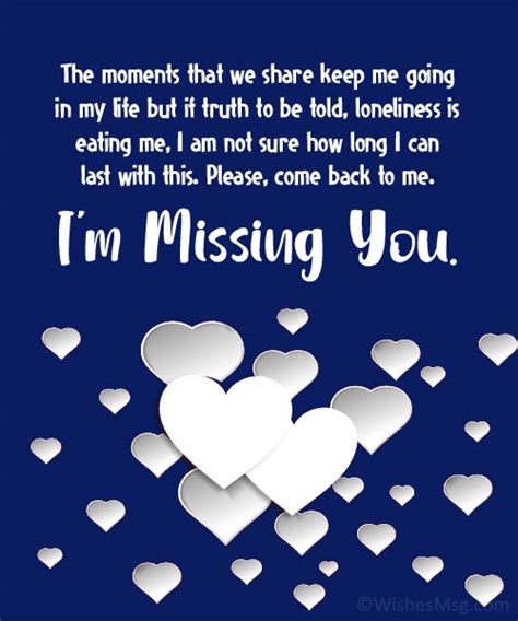 Miss You Messages For Wife Best Quotations Wishes Greetings For Get Motivated Everyday