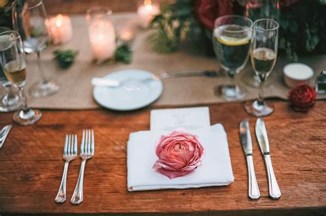 Rustic California Celebration Layered With Pink Pink Rancho Las