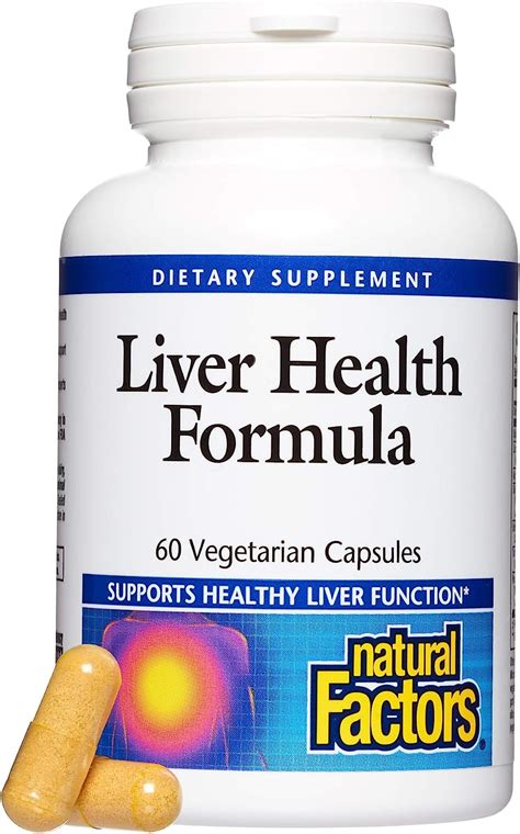Buy Natural Factors Liver Health Formula Nourishing Support For A