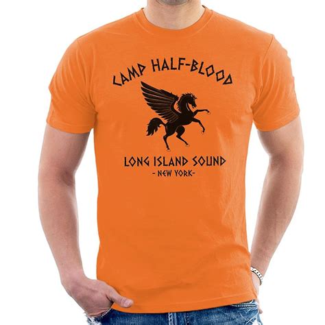 Free Delivery Worldwide Camp Half Blood T Shirt Long Island Percy