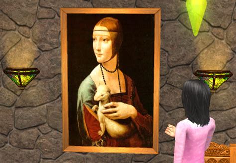 Mod The Sims Leonardo Da Vinci Famous Paintings