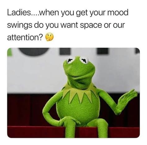Ladies When You Get Your Mood Swings Do You Want Space Or Our Attention Funny