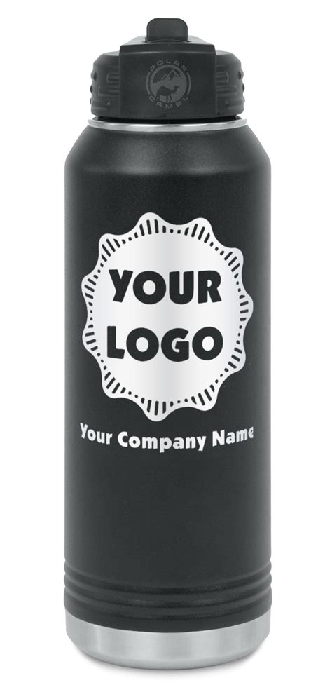 Custom Logo And Company Name Water Bottle Laser Engraved Youcustomizeit