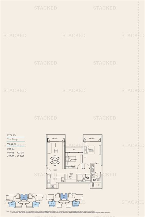 Stacked Homes Kallang Riverside Singapore Condo Floor Plans Images
