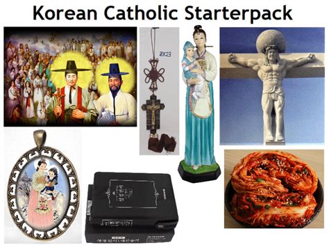 Korean Catholic Starter Pack Rcatholicmemes