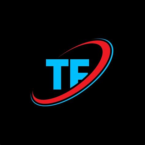 Diseño Del Logotipo De La Letra Tf Tf Letra Inicial Tf Círculo