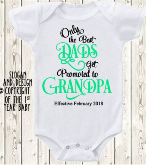 Pregnancy Announcement For Grandpa Pregnancy Reveal To Grandpa Etsy
