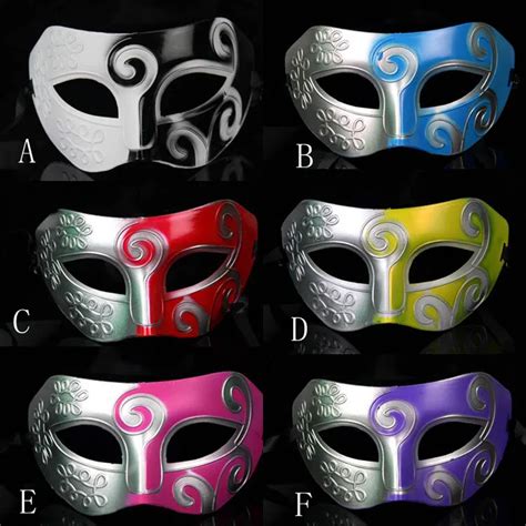 Mens Mask Halloween Masquerade Masks Venetian Dance Party Mask 50 Pcs
