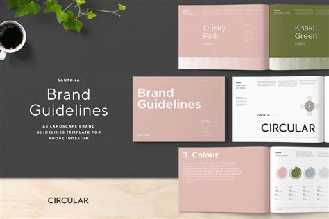 Santona Brand Guidelines ~ Brochure Templates ~ Creative